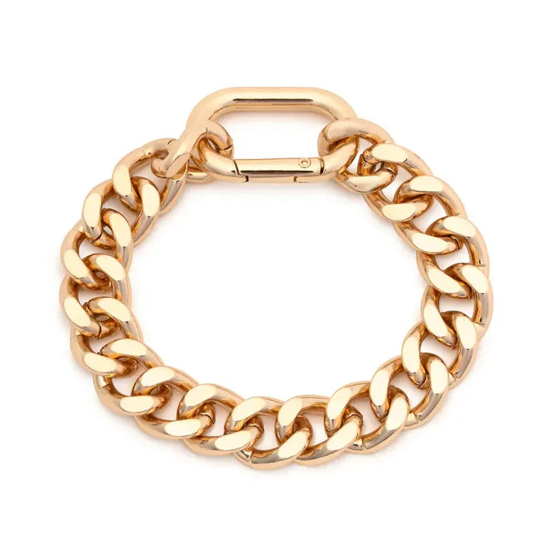 Chunky Gold Kimberly Bracelet Leslie Curtis