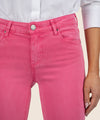 Amy Mid Rise Crop Straight Leg