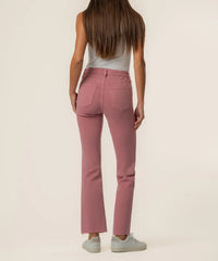 Kelsey High Rise Flare Denim - Rose Garden