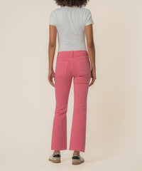 Kelsey High Rise Ankle Flare - Flamingo