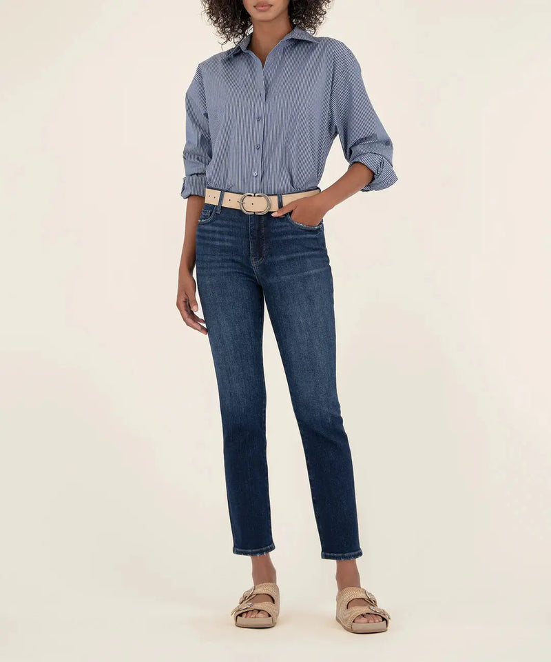 Reese High Rise Ankle Straight  - Enchantment KUT