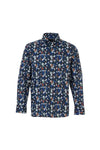 Multi Diamond Geo Print Button Down Shirt Clothier to The King