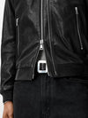 Xavier Leather Bomber John Varvatos