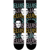 Elvis Faces Sublimated Crew Socks