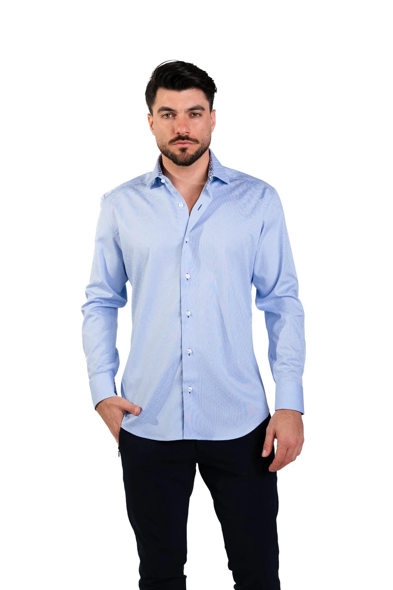 Blue Leeds Sport Shirt