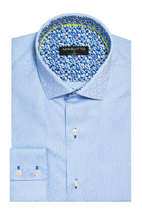 Blue Leeds Sport Shirt