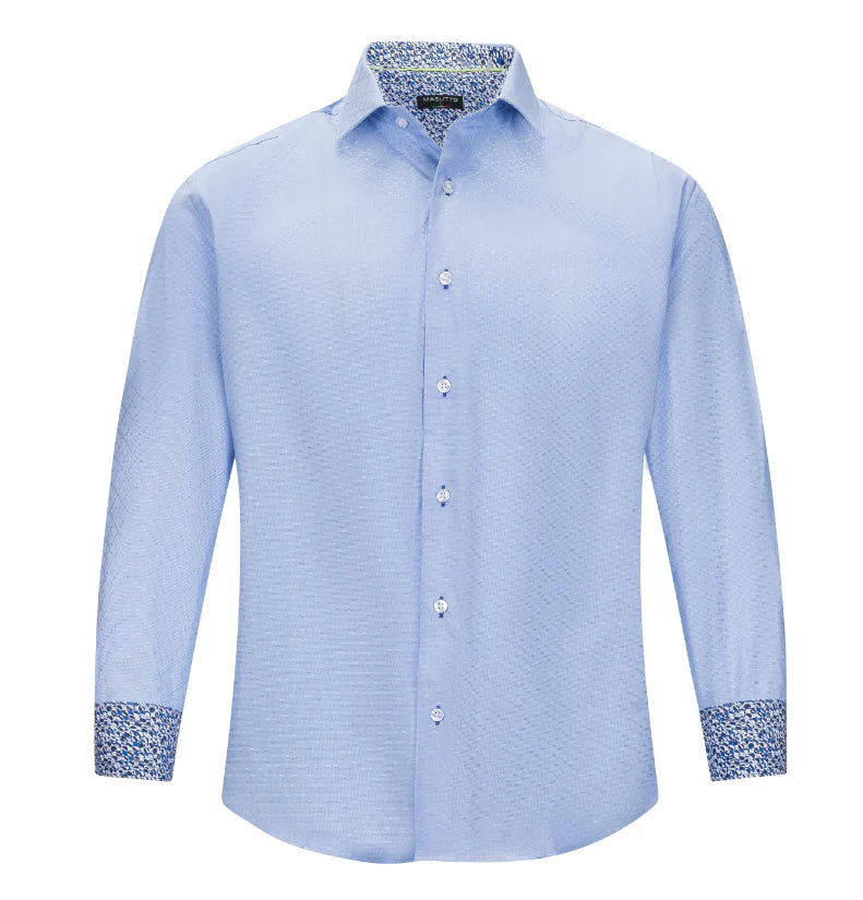 Blue Leeds Sport Shirt