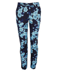Jack Serious Floral Pant - Navy Lords of Harlech