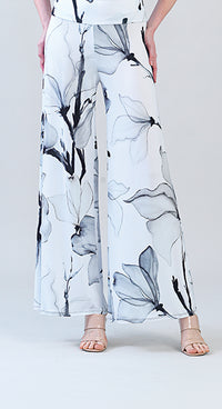 Signature Wide Leg Palazzo Pant - Ethereal Petals