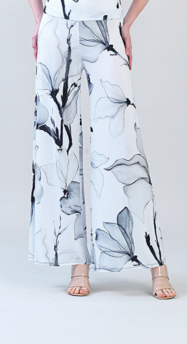 Signature Wide Leg Palazzo Pant - Ethereal Petals