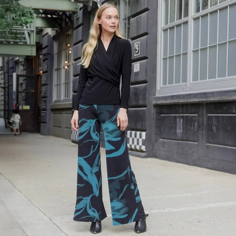 Palazzo Pant - Floral Eclipse Clara Sun Woo