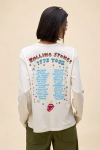 Rolling Stones 1972 Tour Crew Long Sleeve