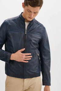 Lucio Lambskin Leather Jacket