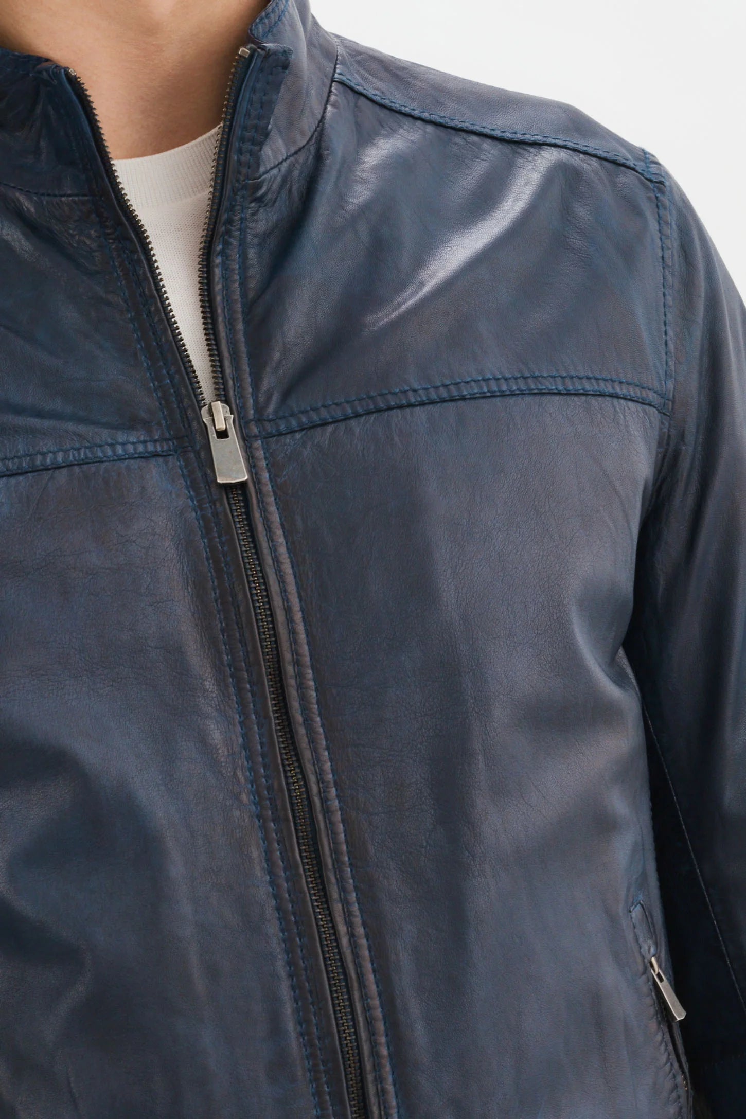 Lucio Lambskin Leather Jacket