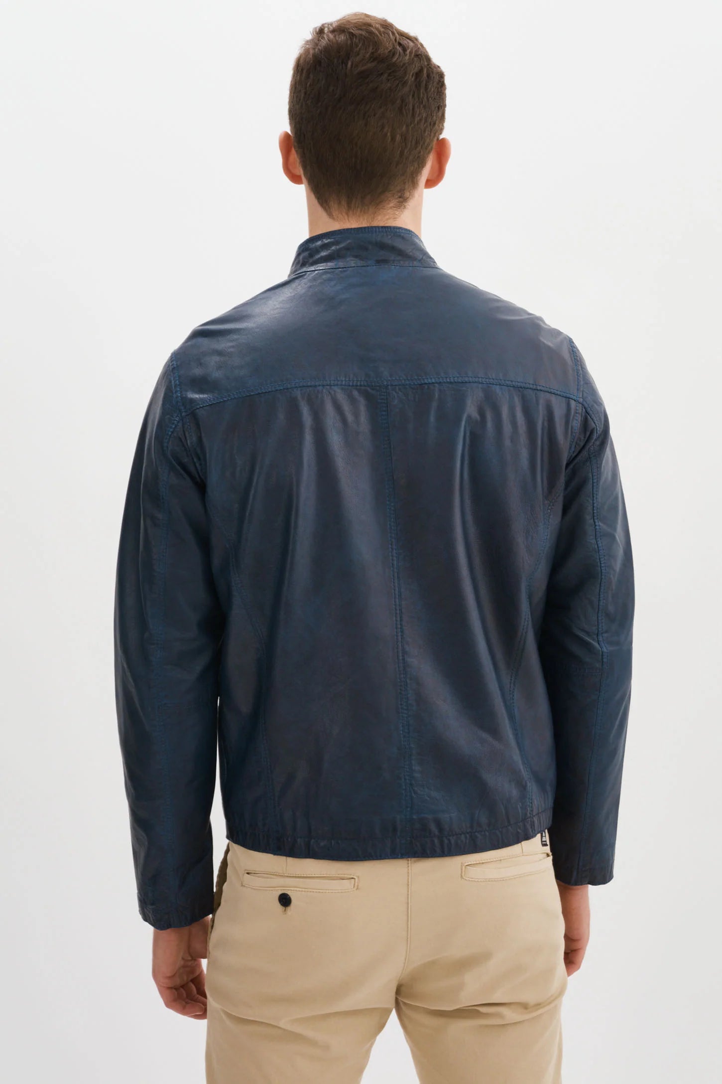 Lucio Lambskin Leather Jacket