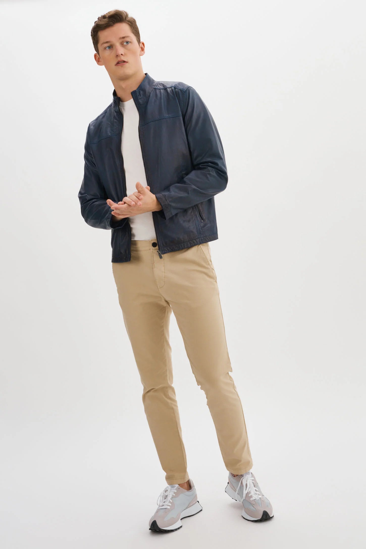 Lucio Lambskin Leather Jacket