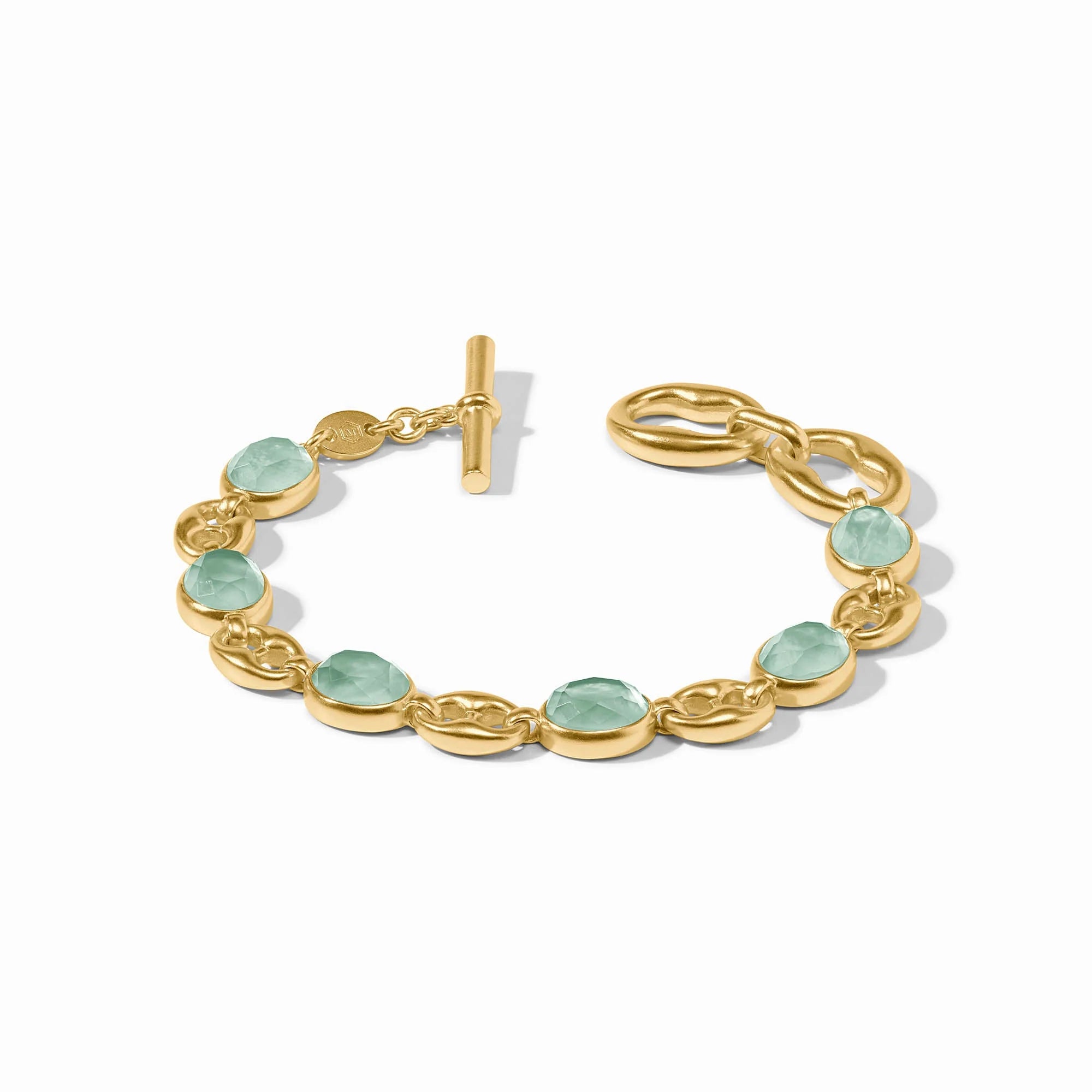Laguna Stone Bracelet - Iridescent Aquamarine