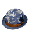 Leaves Pork Pie Cloth Hat