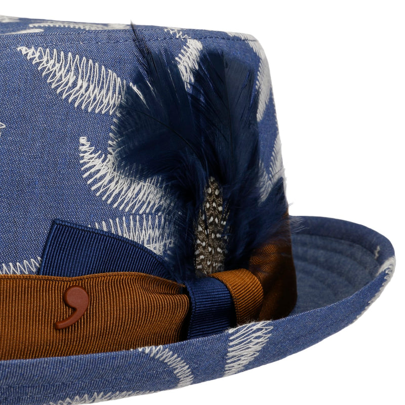 Leaves Pork Pie Cloth Hat