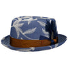 Leaves Pork Pie Cloth Hat