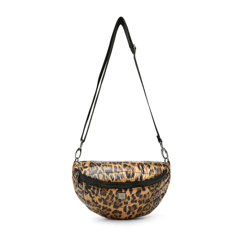 Little Runway Crossbody - Pearl Leopard Think Royln