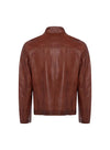 Lino Leather Jacket- Metaxa