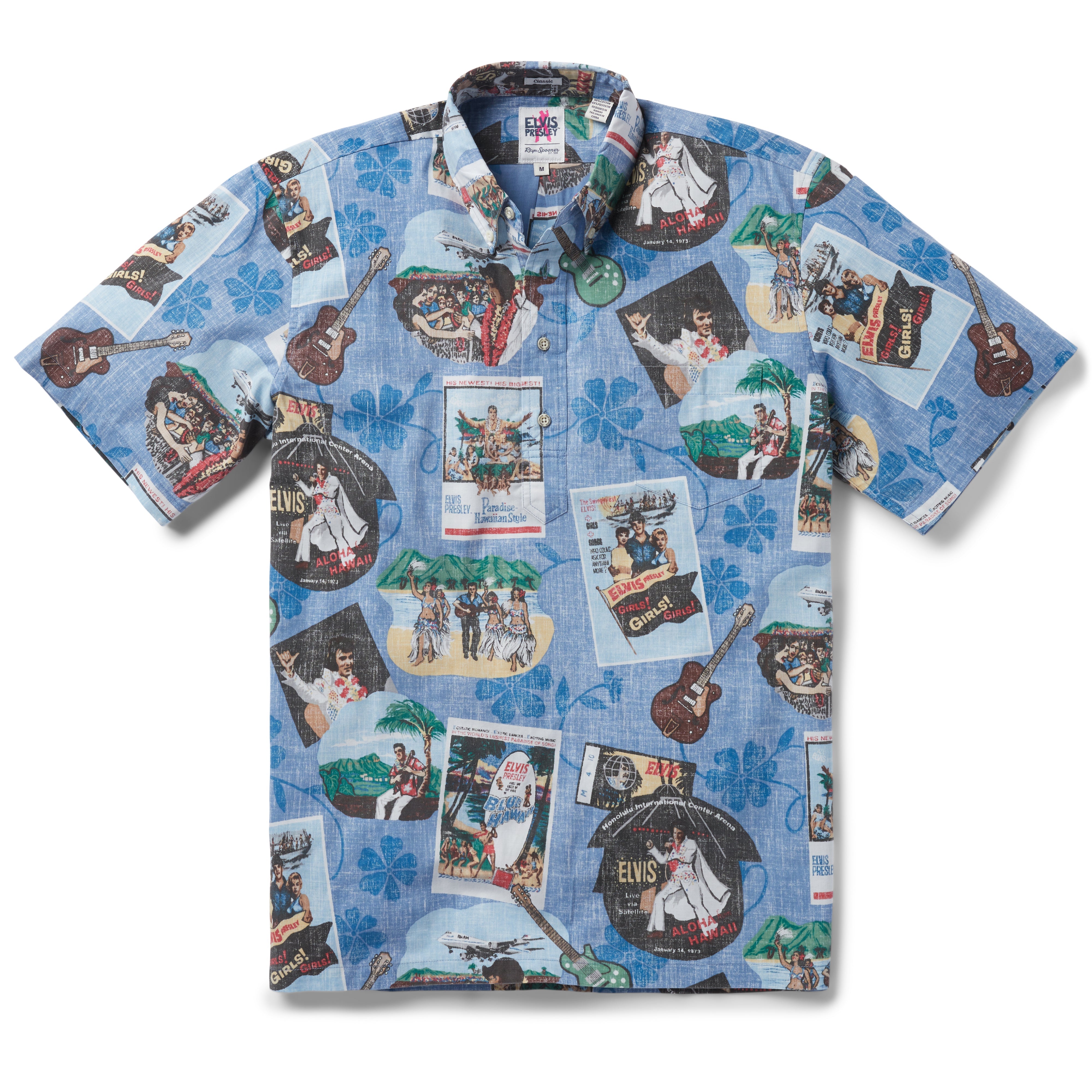Elvis in Hawaii Pullover - Lansky Bros. | Reyn Spooner
