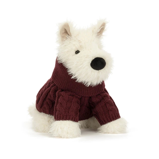 Munro Scottie Dog 'Winter Jumper'