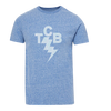 Elvis "TCB" Tee - Light Blue