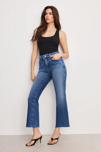 Good Legs Cropped Mini Boot Jeans