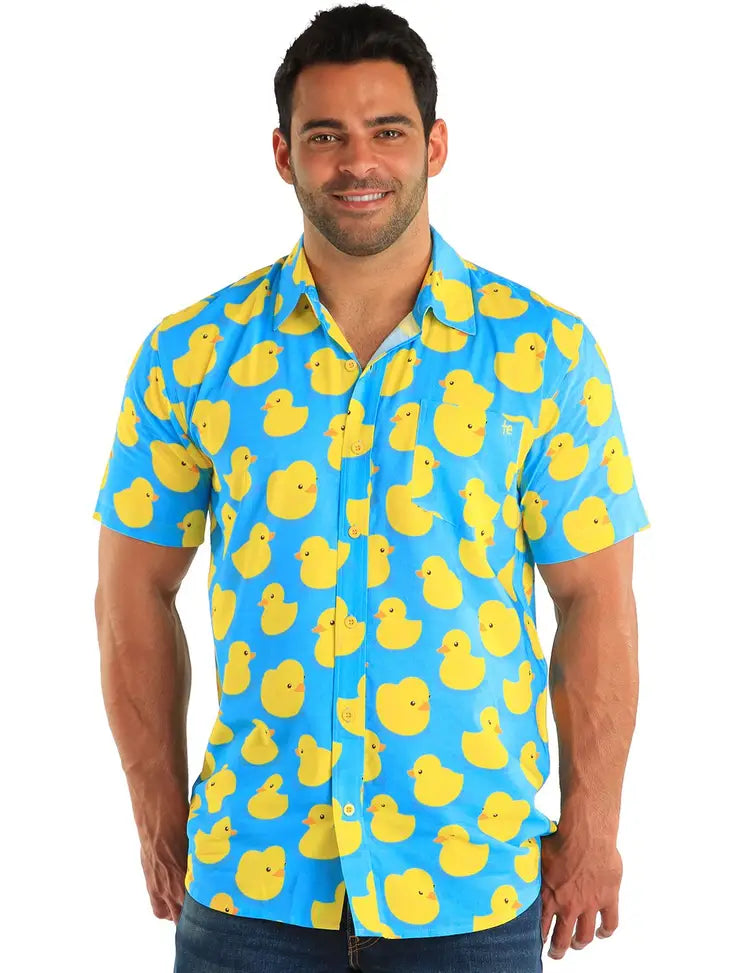 Rubber Ducky Hawaiian Shirt Tipsy Elves