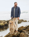 Juno Quilted Snap Jacket - Navy Grayers