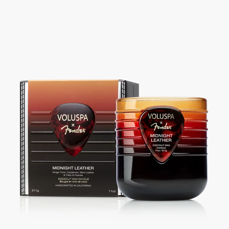 Voluspa x Fender - Midnight Leather