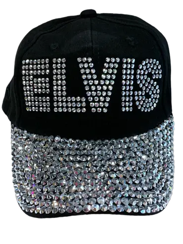 Elvis Rhinestones Bling Hat Lansky Bros.
