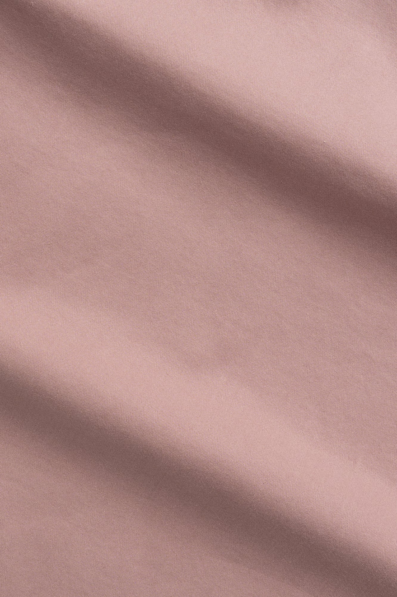 Straight Leg Pants - Pink Twill