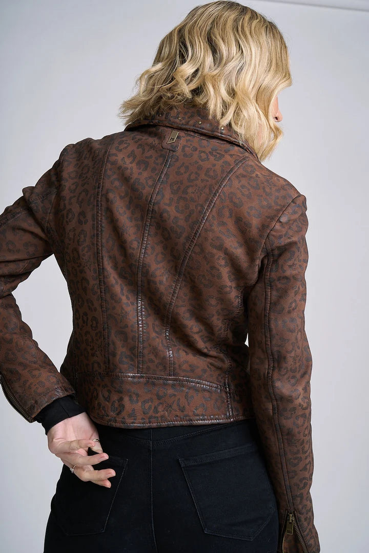 Nyxa RF Leather Jacket