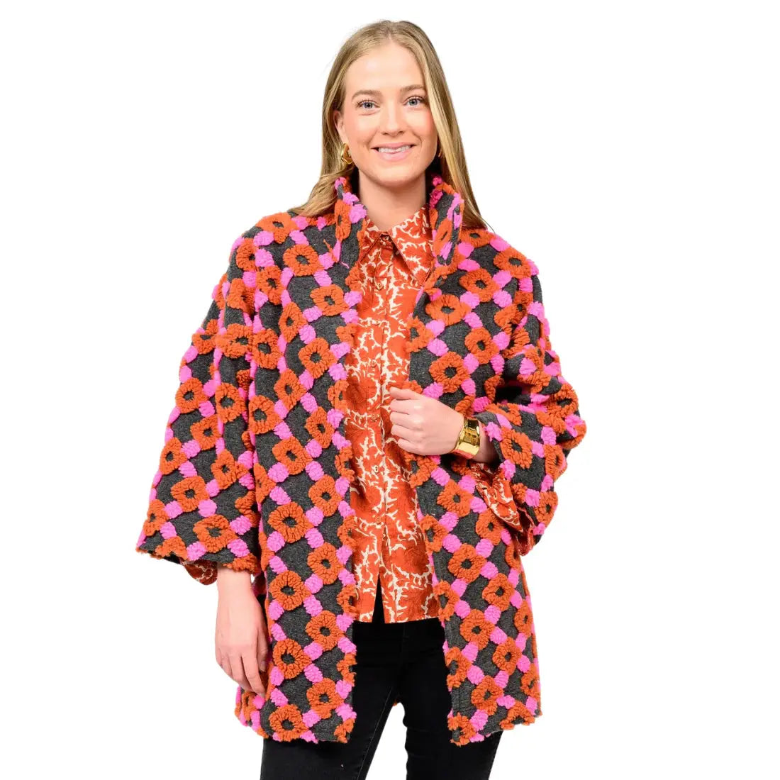Puff Pattern Jacket Ivy Jane
