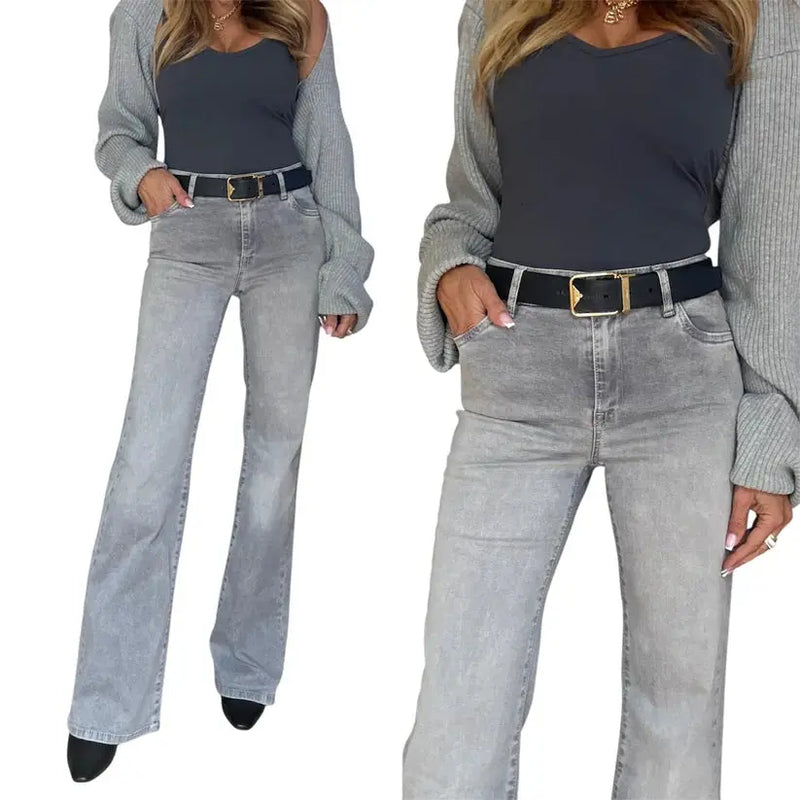 Orel Gray Sky Classic Denim Bevy Flog