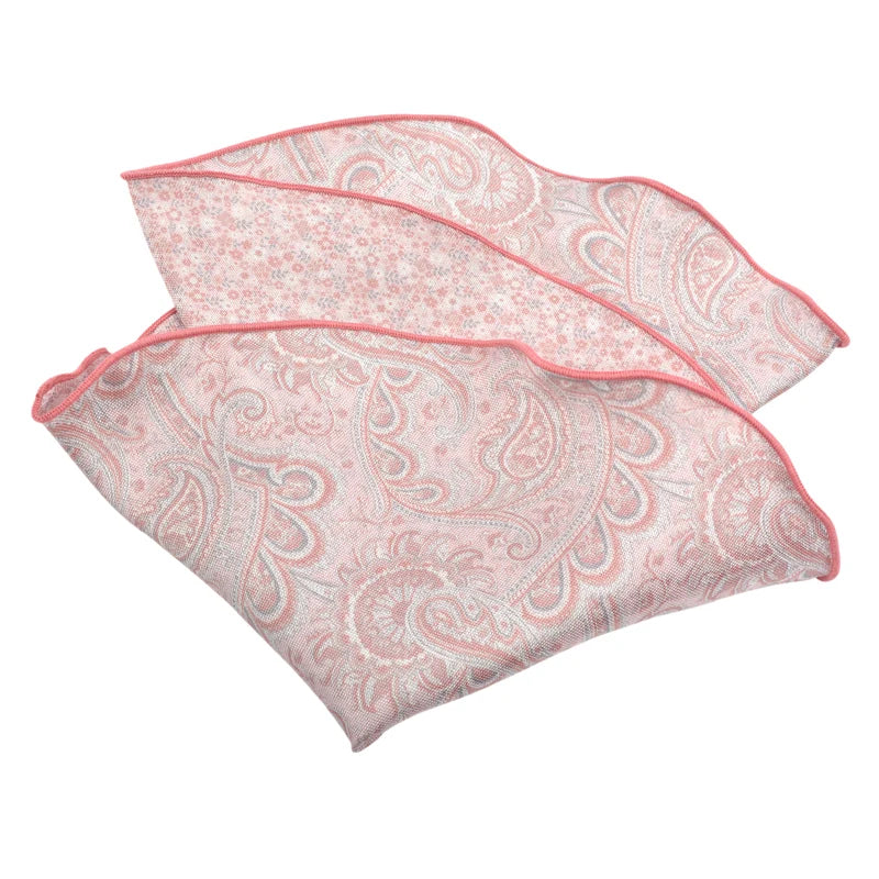 Paisley Silk Pocket Round
