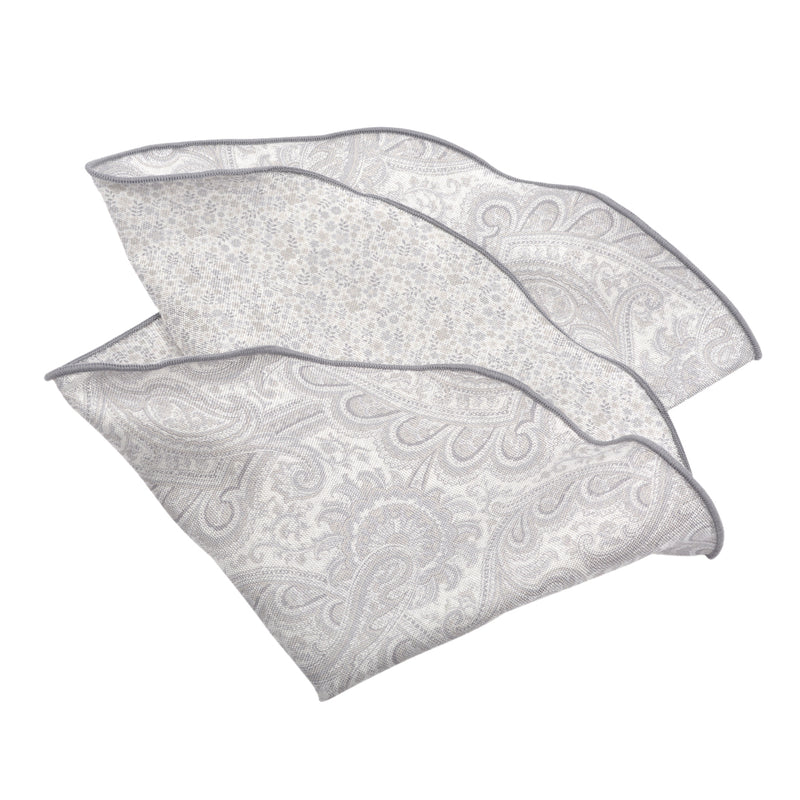 Paisley Silk Pocket Round