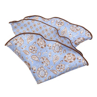 Floral Silk Pocket Round