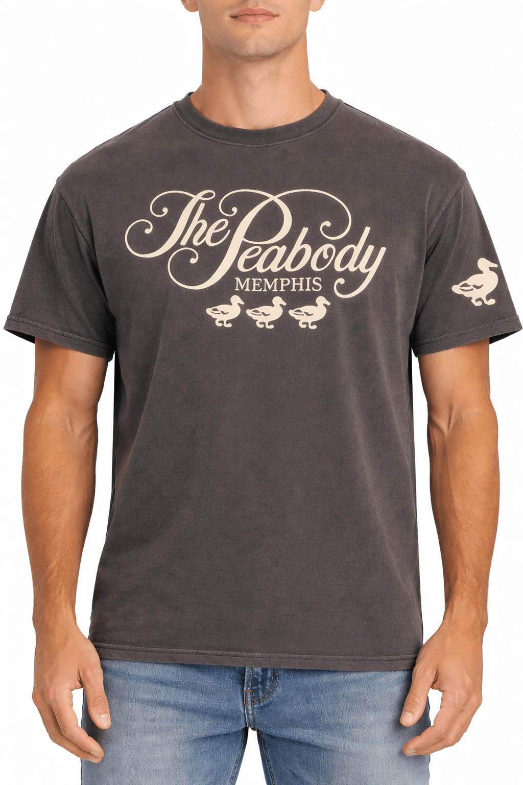 The Peabody Hotel Coastal Tee - Black Caviar