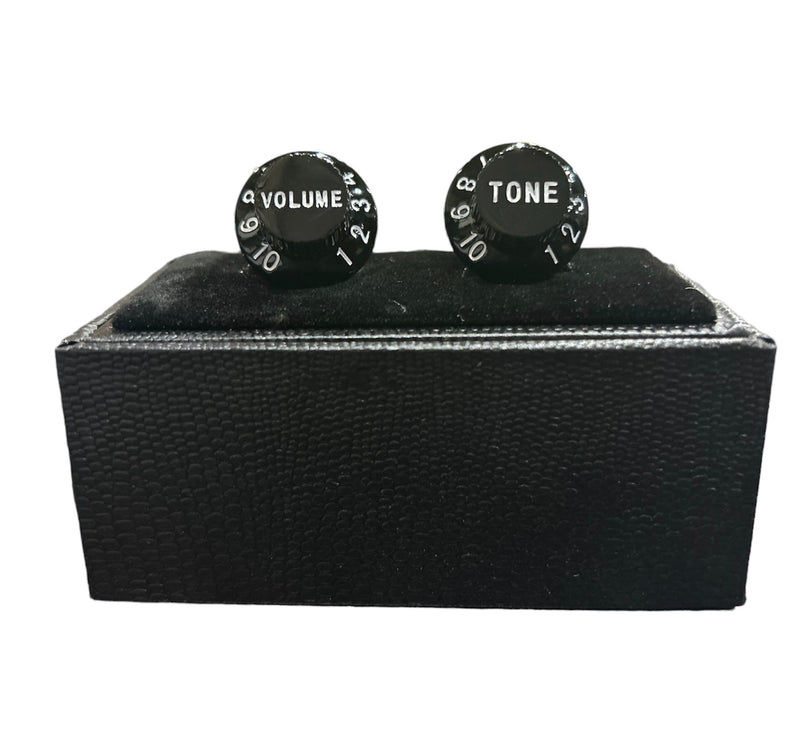 Guitar Volume Knob Cufflinks