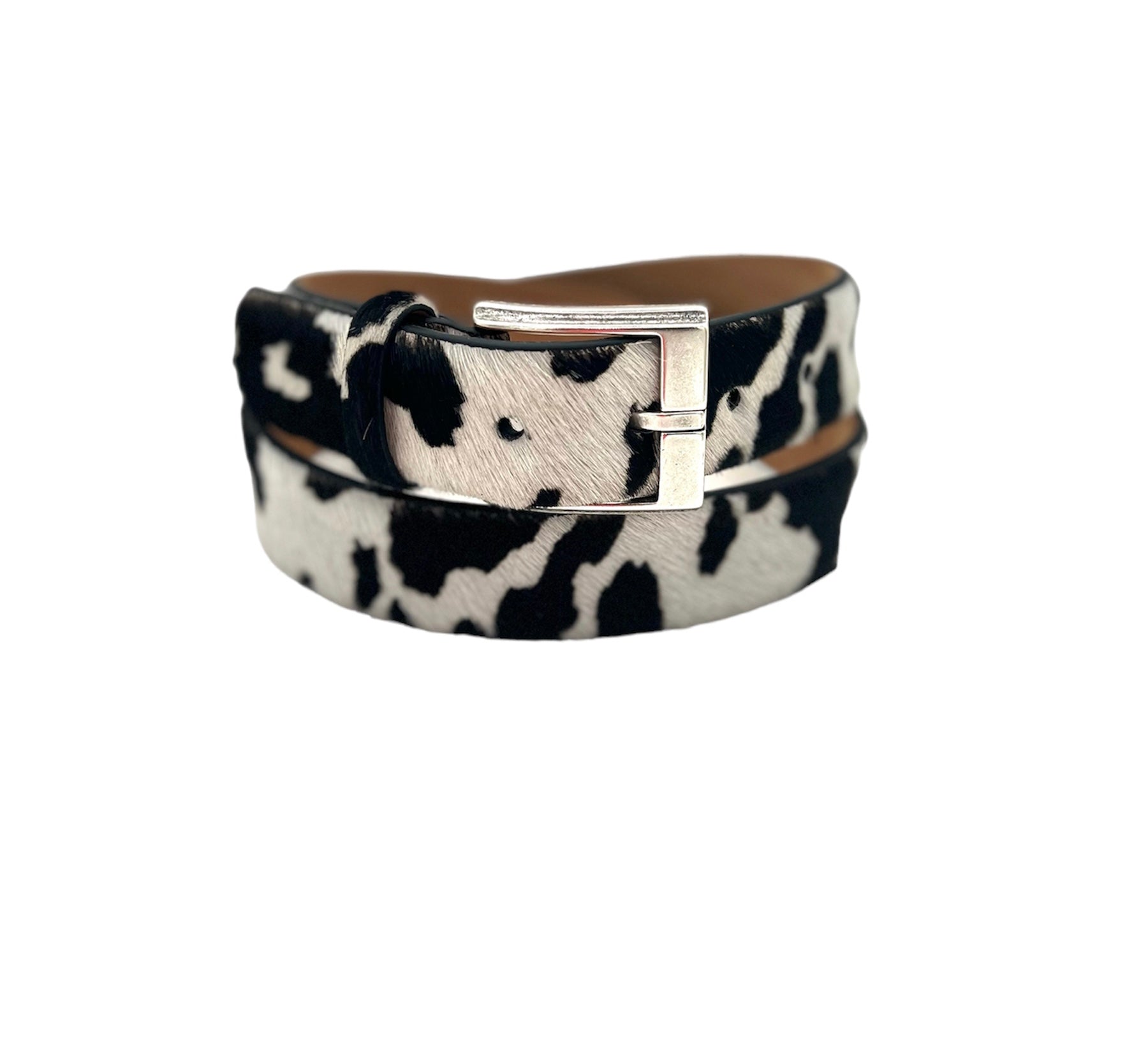 Calf Hair Belt Cow