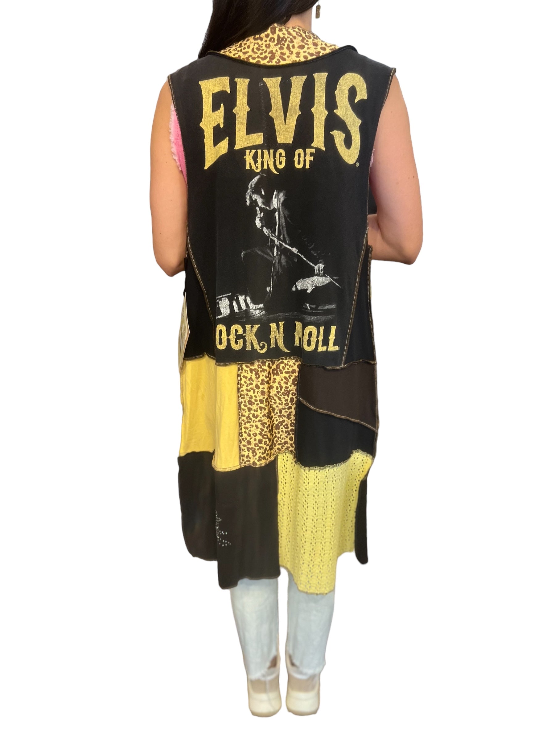 Elvis King of Rock & Roll Duster