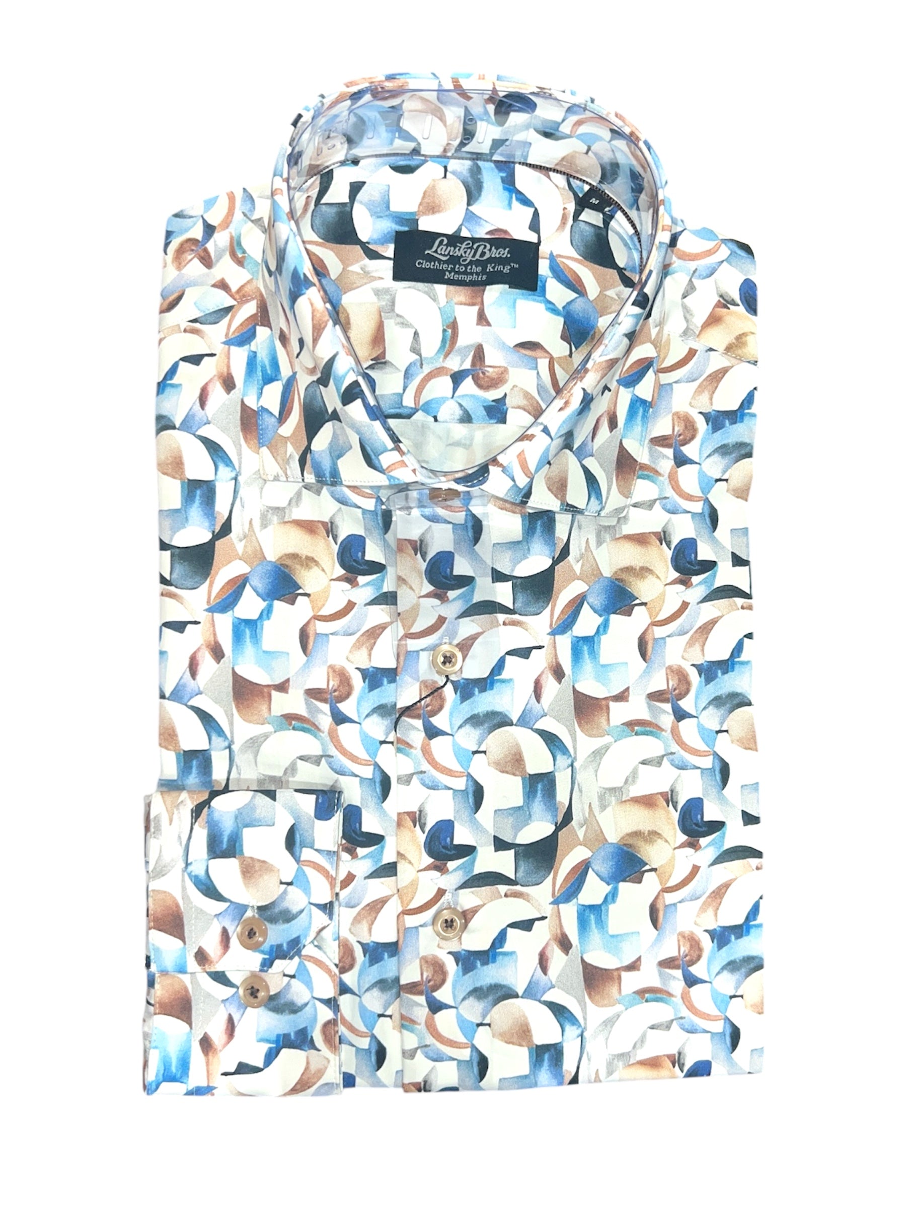 Santorini Swirl Sport Shirt