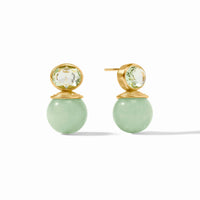 Portofino Earring - Aqua Jade