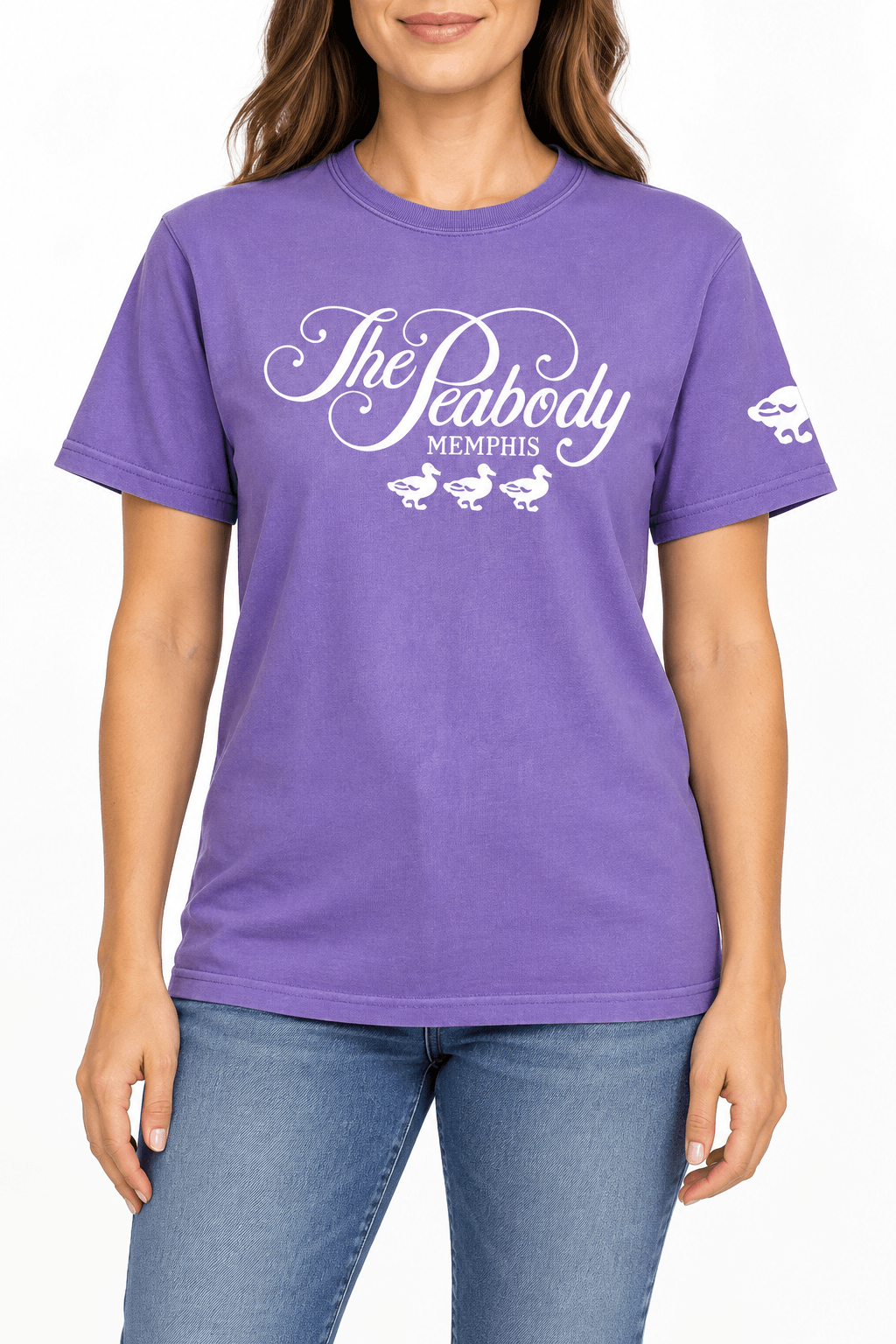 The Peabody Hotel Coastal Tee - Purple