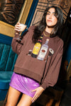 Brown Espresso Martini Sweatshirt