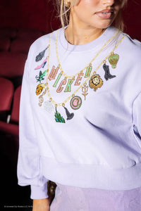 Wicked X Queen of Sparkles Charm Necklace Queen of Sparkles
